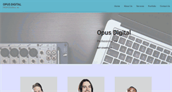 Desktop Screenshot of opusdigital.com